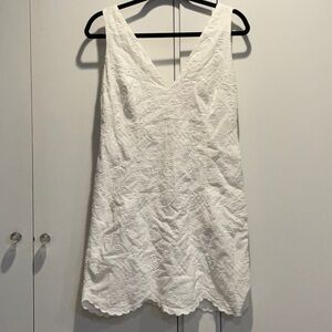 Lilly Pulitzer Madden V Neck Eyelet Dress